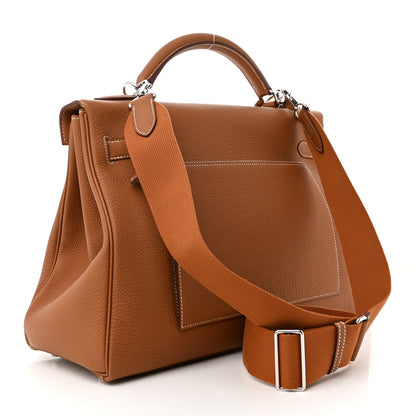 Hermes Togo Maxi Kelly Retourne 42 Gold 3 of 13
