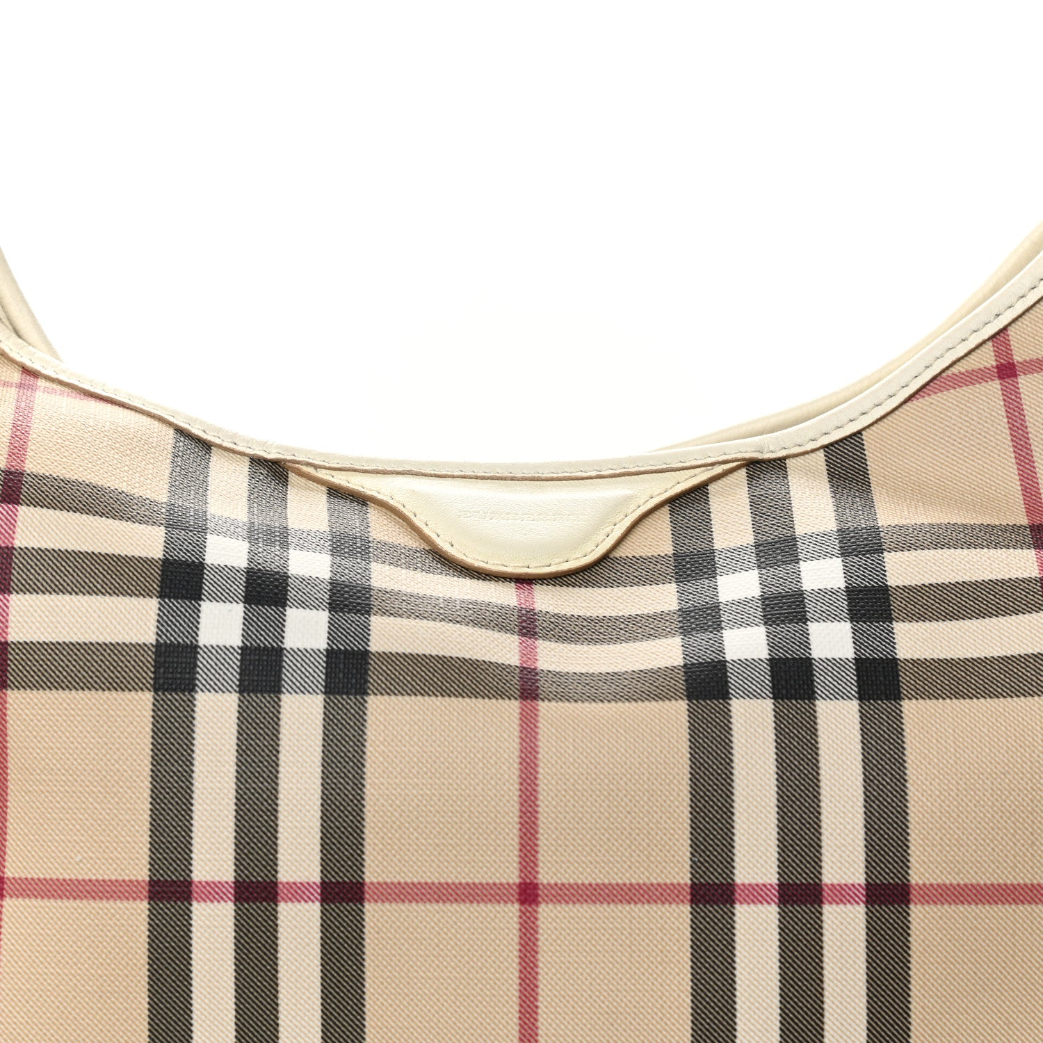 Burberry House Check Hobo White 7 of 12