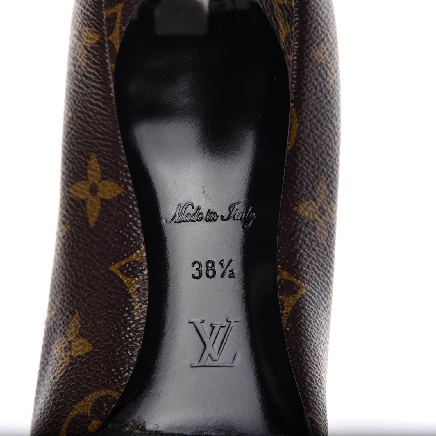 Louis Vuitton Reverse Monogram Cherie Pumps 38.5 9 of 10