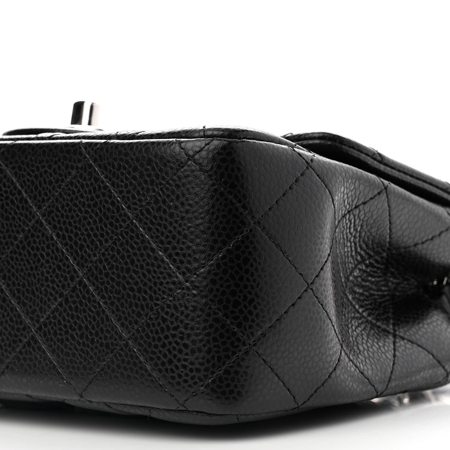 Chanel Caviar Quilted Mini Square Flap Black 10 of 10