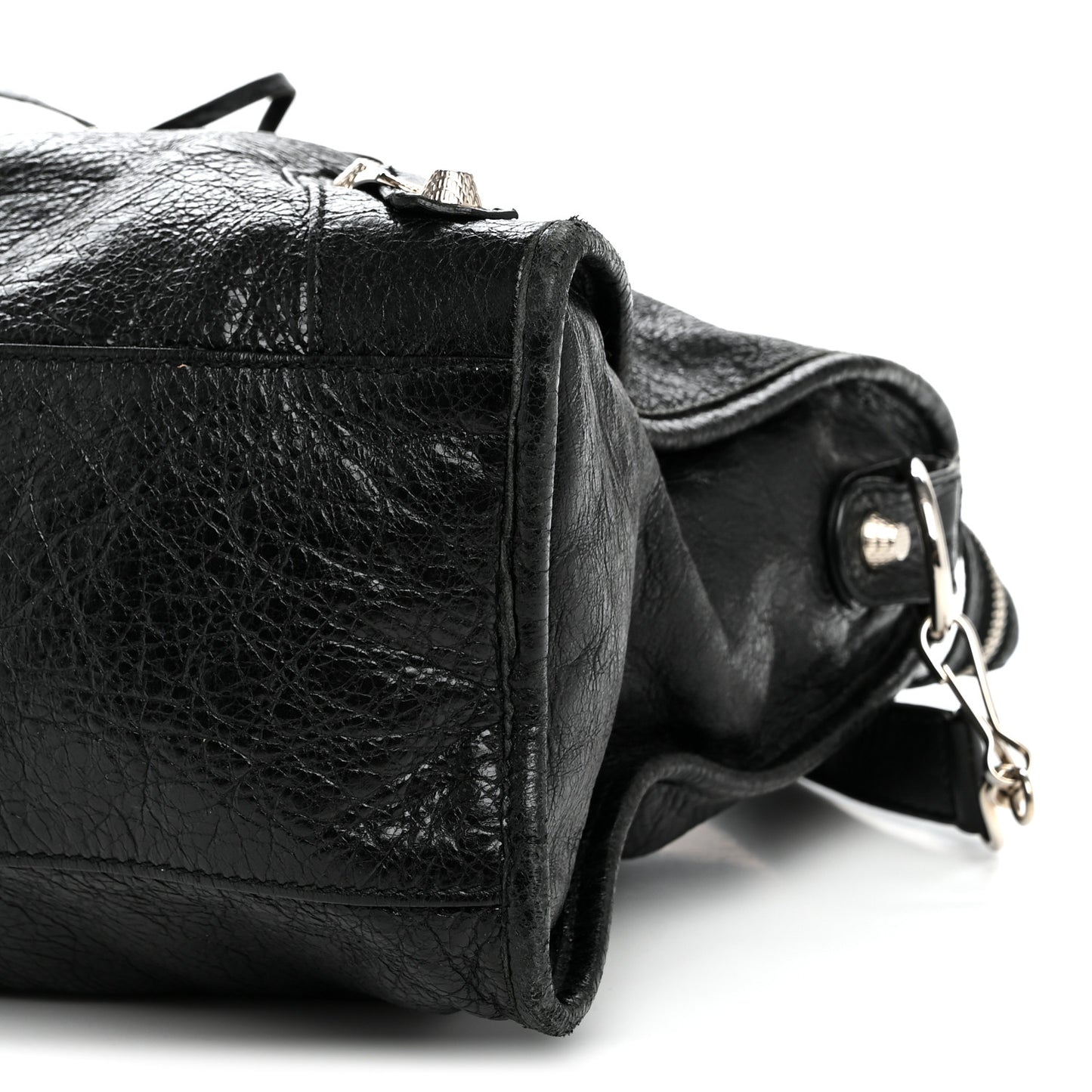 Agneau Giant 12 Silver Hardware City Black