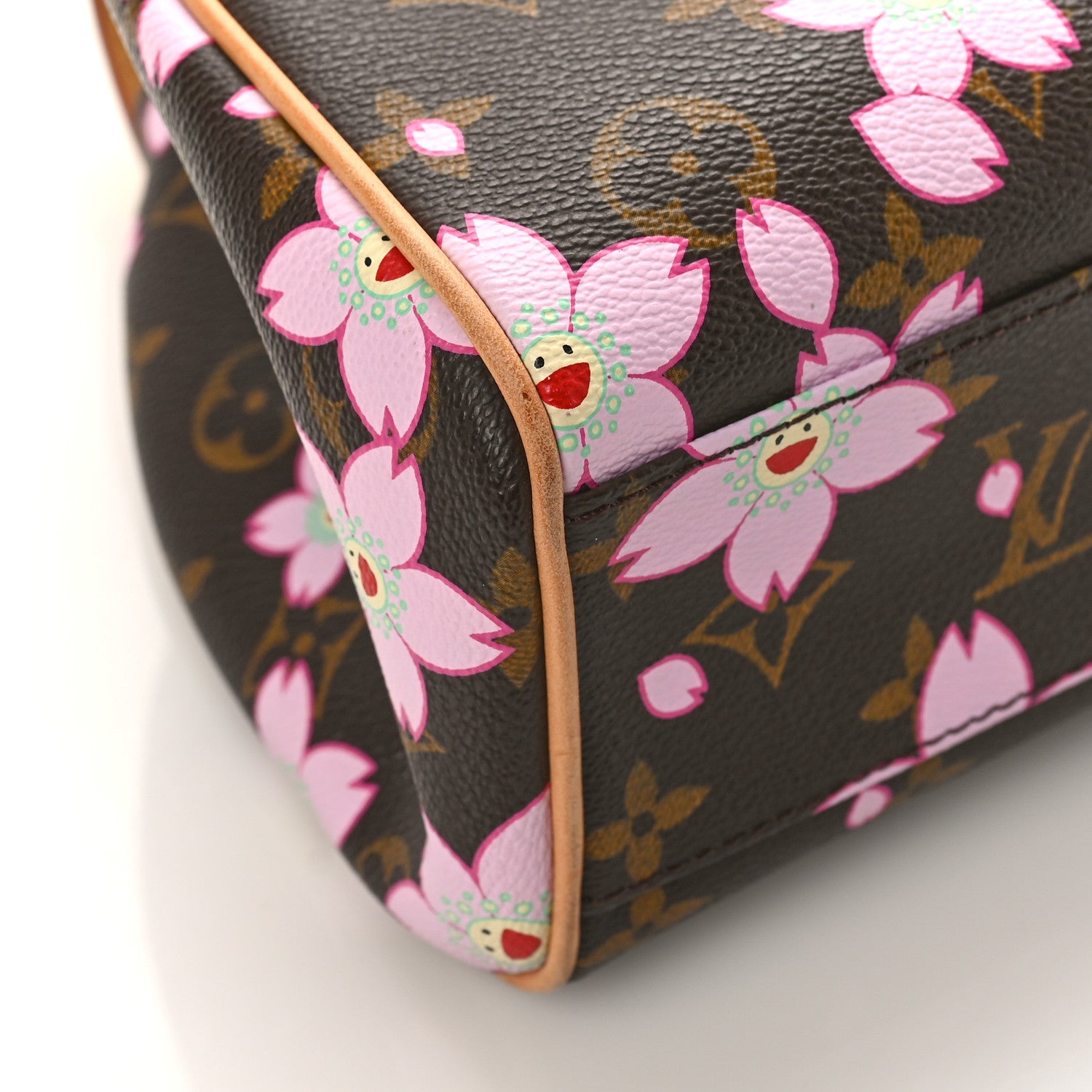 Louis Vuitton Monogram Cherry Blossom Sac Retro Bag Brown 7 of 11