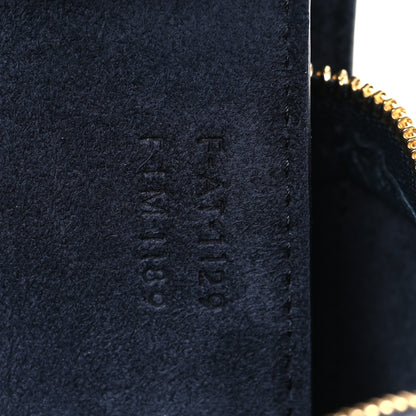 Celine Baby Grained Calfskin Micro Belt Bag Navy Blue 8 of 10