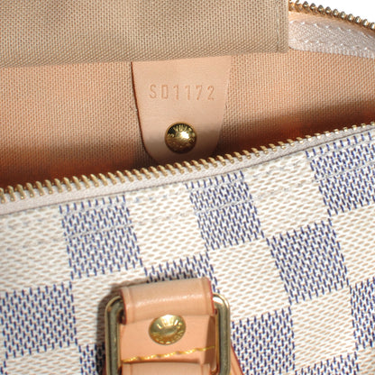 Louis Vuitton Damier Azur Speedy 30 8 of 8