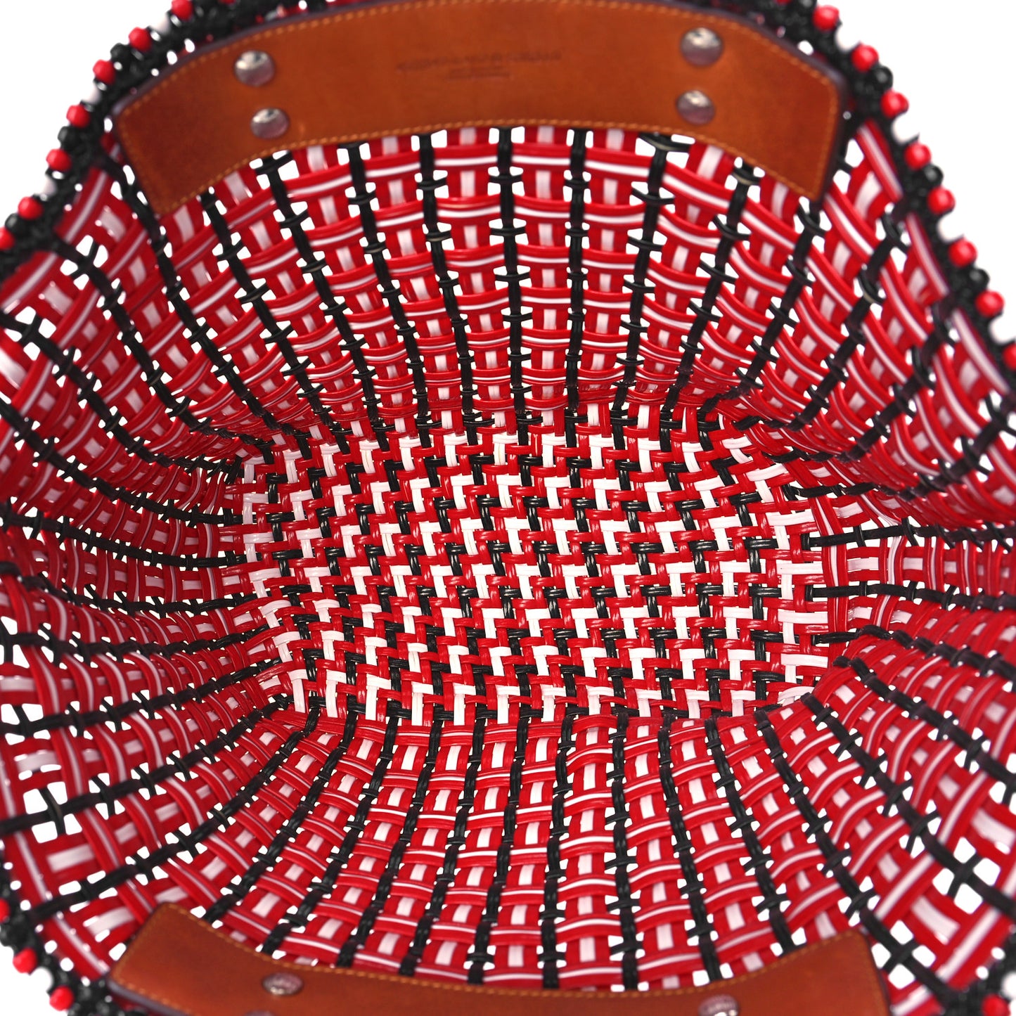 PU Calfskin Bistrot Panier Tote
