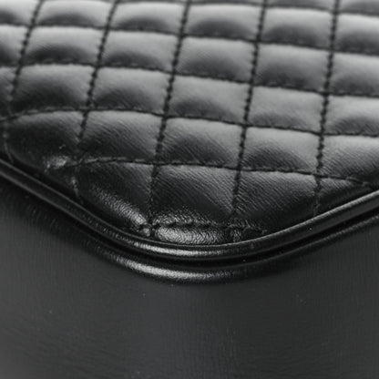 Gucci Calfskin Web Trapuntata Small GG Shoulder Bag Black 9 of 9