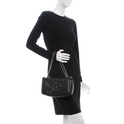 Chanel Caviar Medium Timeless CC Flap Black 2 of 9