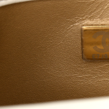 Chanel Lambskin Quilted Mini Rectangular Pearl Crush Flap White 7 of 11