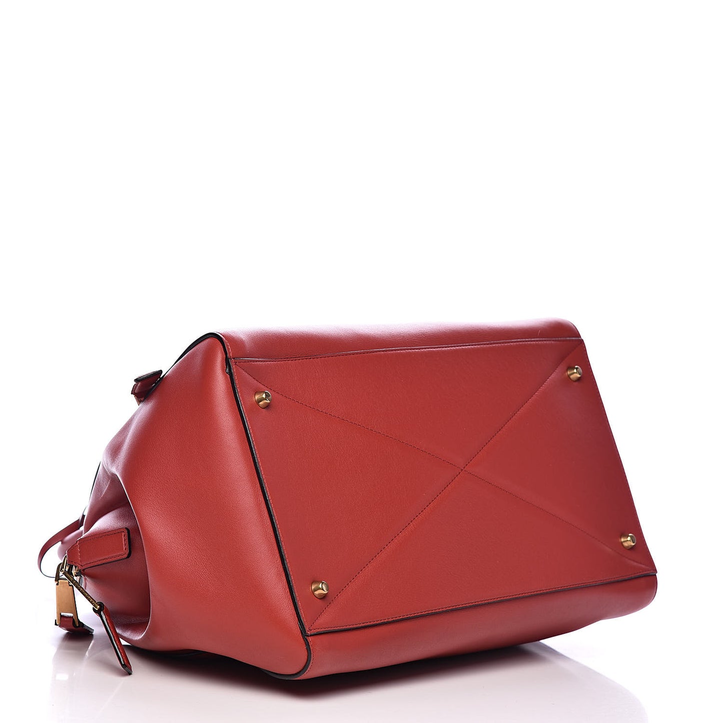 Textured Calfskin Medium Incognito Satchel Lobster