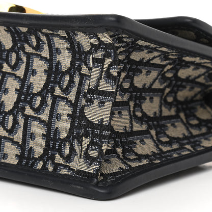 Christian Dior Oblique 30 Montaigne Chain Flap Bag Blue 10 of 10