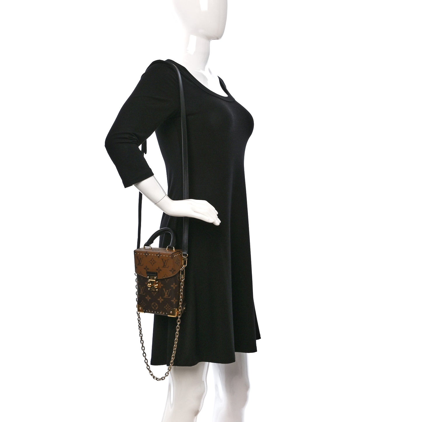 Reverse Monogram Camera Box NM