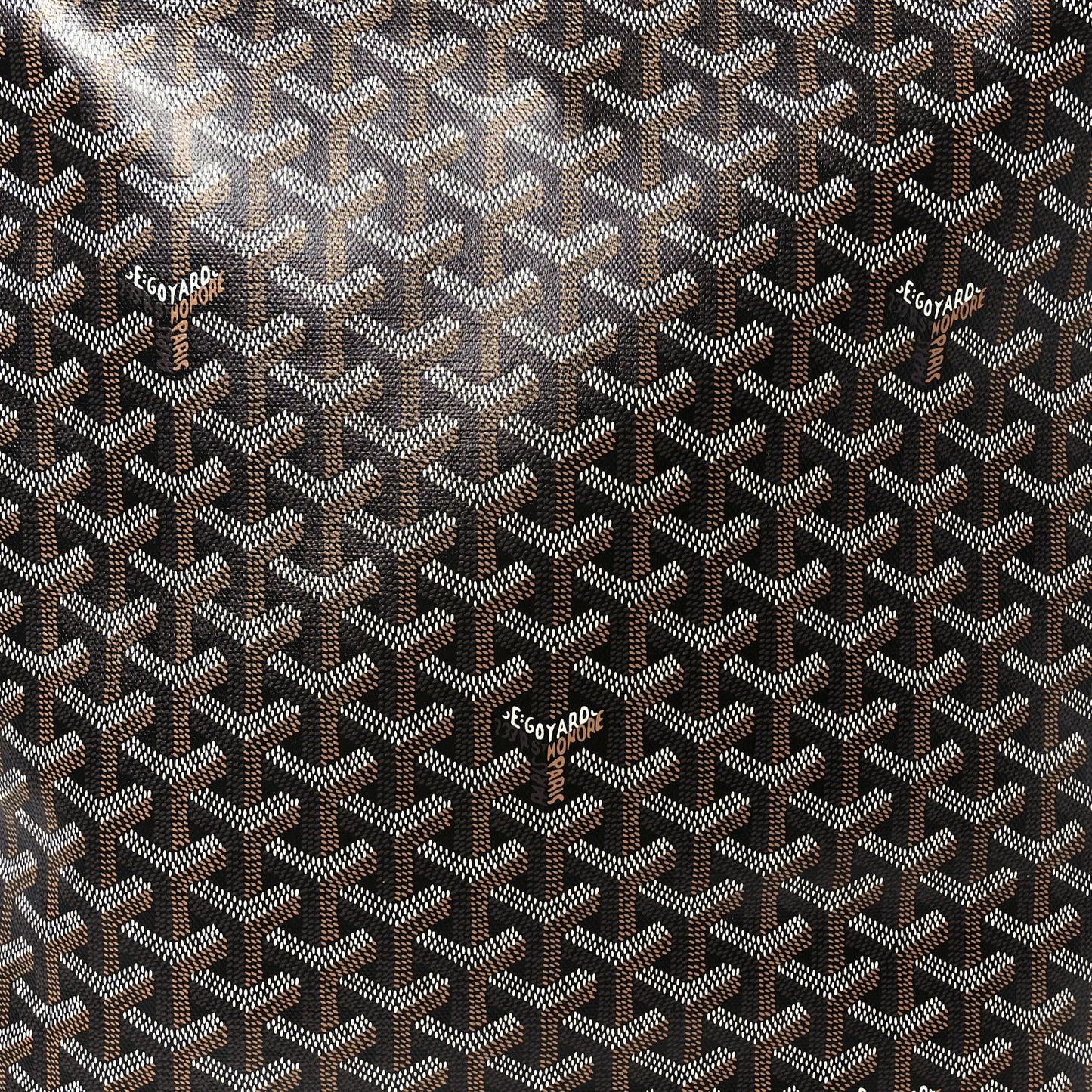 Goyardine Calfskin Cisalpin Backpack Black