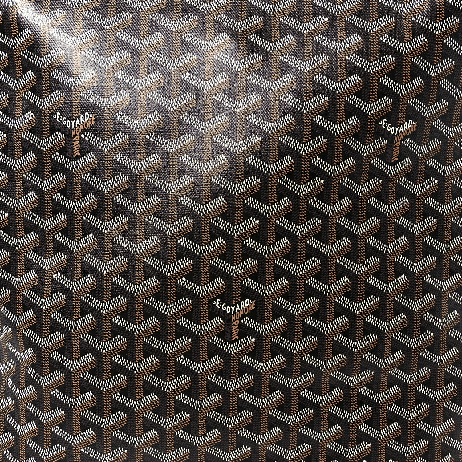 Goyard Goyardine Calfskin Cisalpin Backpack Black 8 of 10