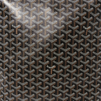 Goyard Goyardine Calfskin Cisalpin Backpack Black 8 of 10