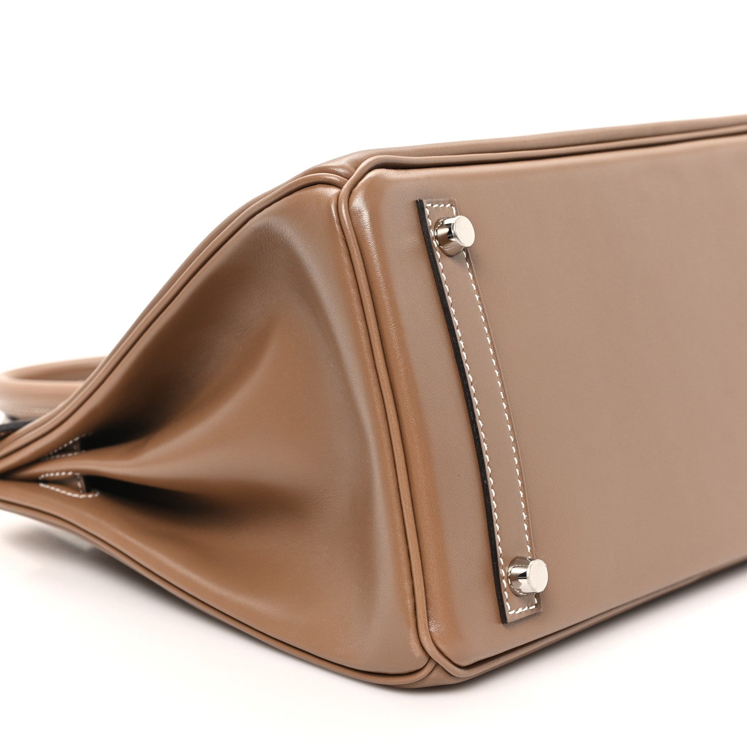 Hermes Tadelakt Birkin 30 Etoupe 9 of 11