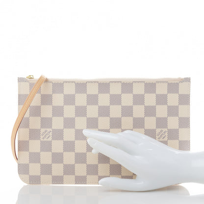 Louis Vuitton Damier Azur Neverfull PM Pochette 2 of 11