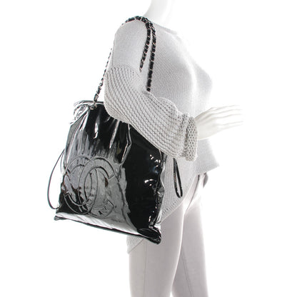Chanel Patent Bonbons Shopper Tote Black 2 of 7