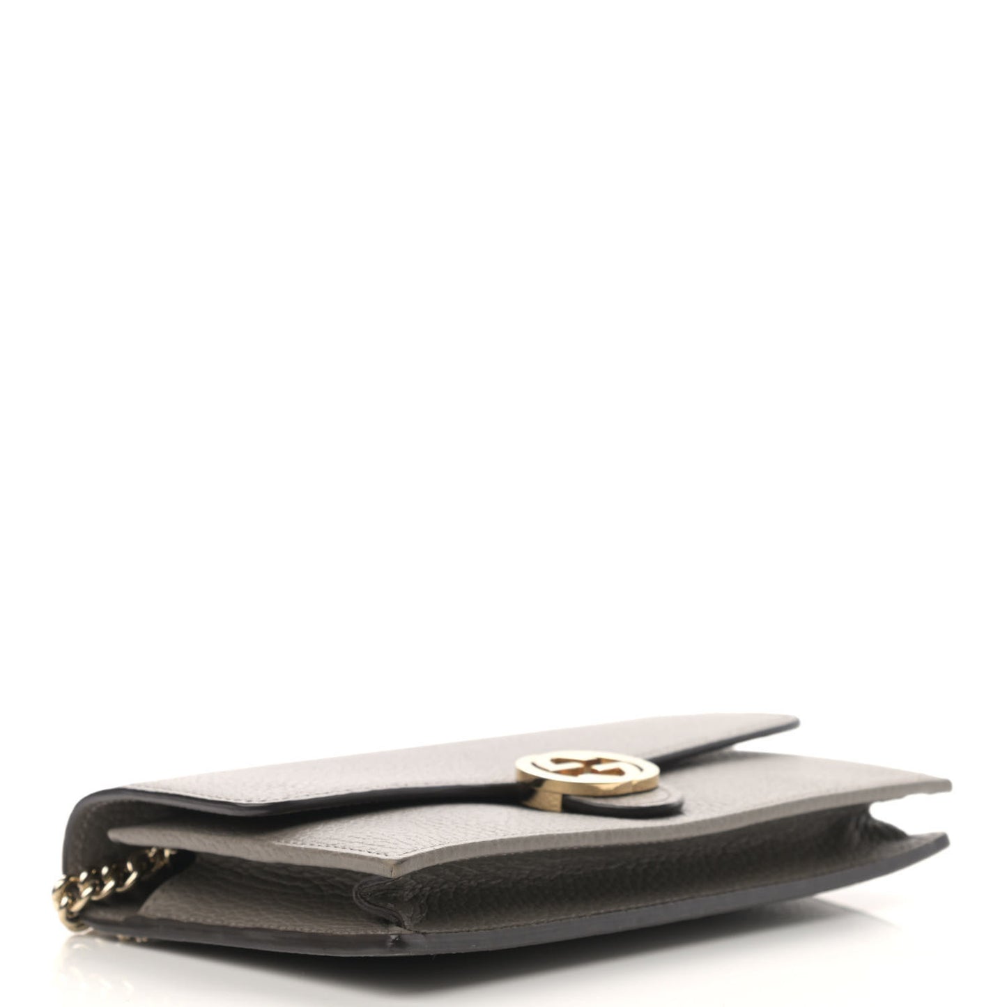 Dollar Calfskin Interlocking G Chain Wallet Loess