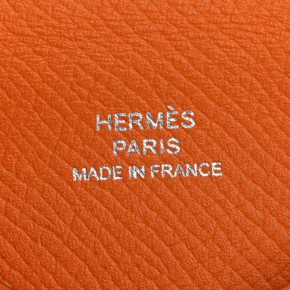Hermes Epsom Calvi Card Case Abricot 6 of 8