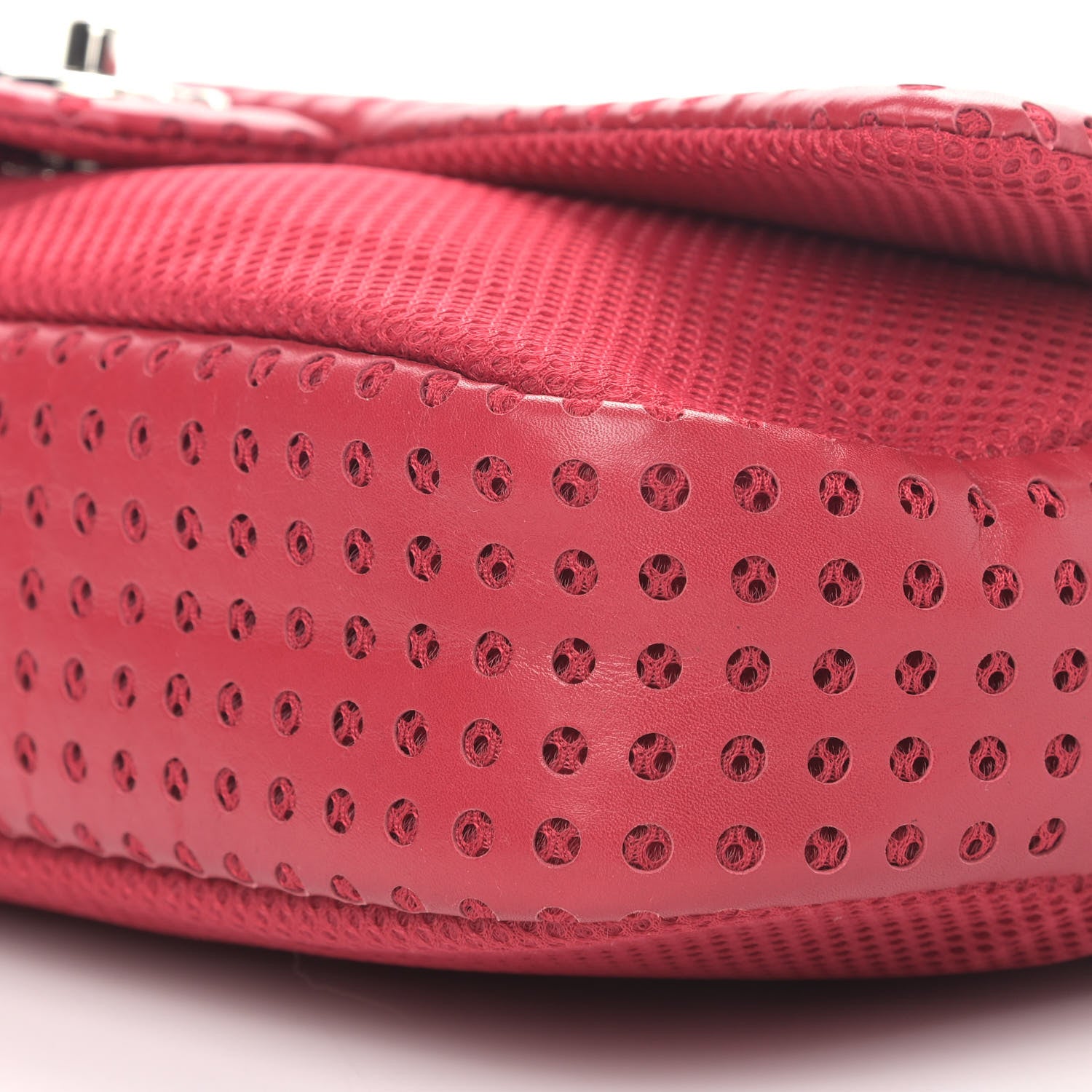 Chanel Perforated Lambskin Jumbo Easy Flap Pink 9 of 10