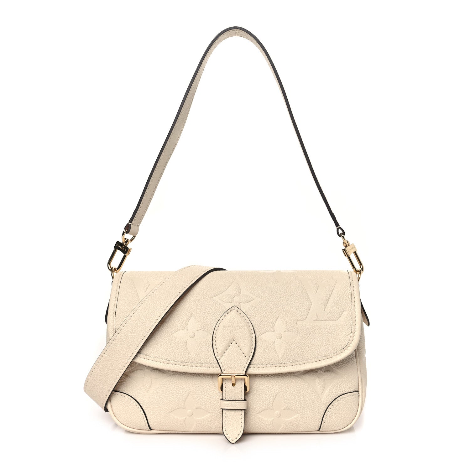 Louis Vuitton Empreinte Monogram Giant Diane Cream 2 of 17