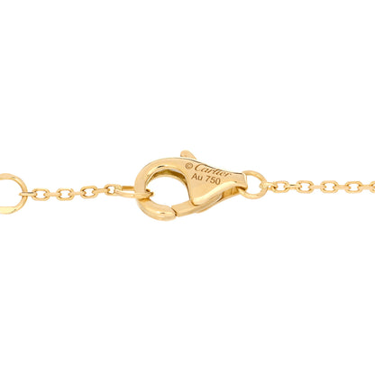 Cartier 18K Yellow Gold Diamond Mother of Pearl Amulette de Cartier Bracelet 3 of 3