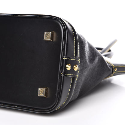 Louis Vuitton Suhali Lockit PM Black 9 of 14