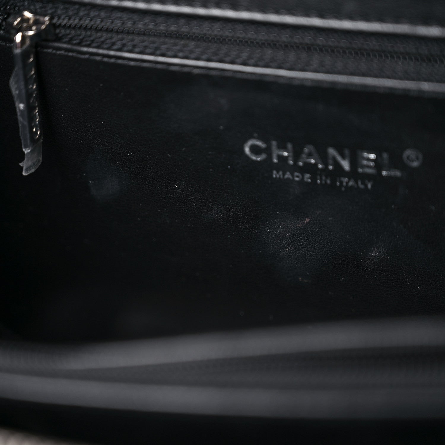 Chanel Lambskin Quilted Medium CC Filigree Vanity Case Black 14 of 22