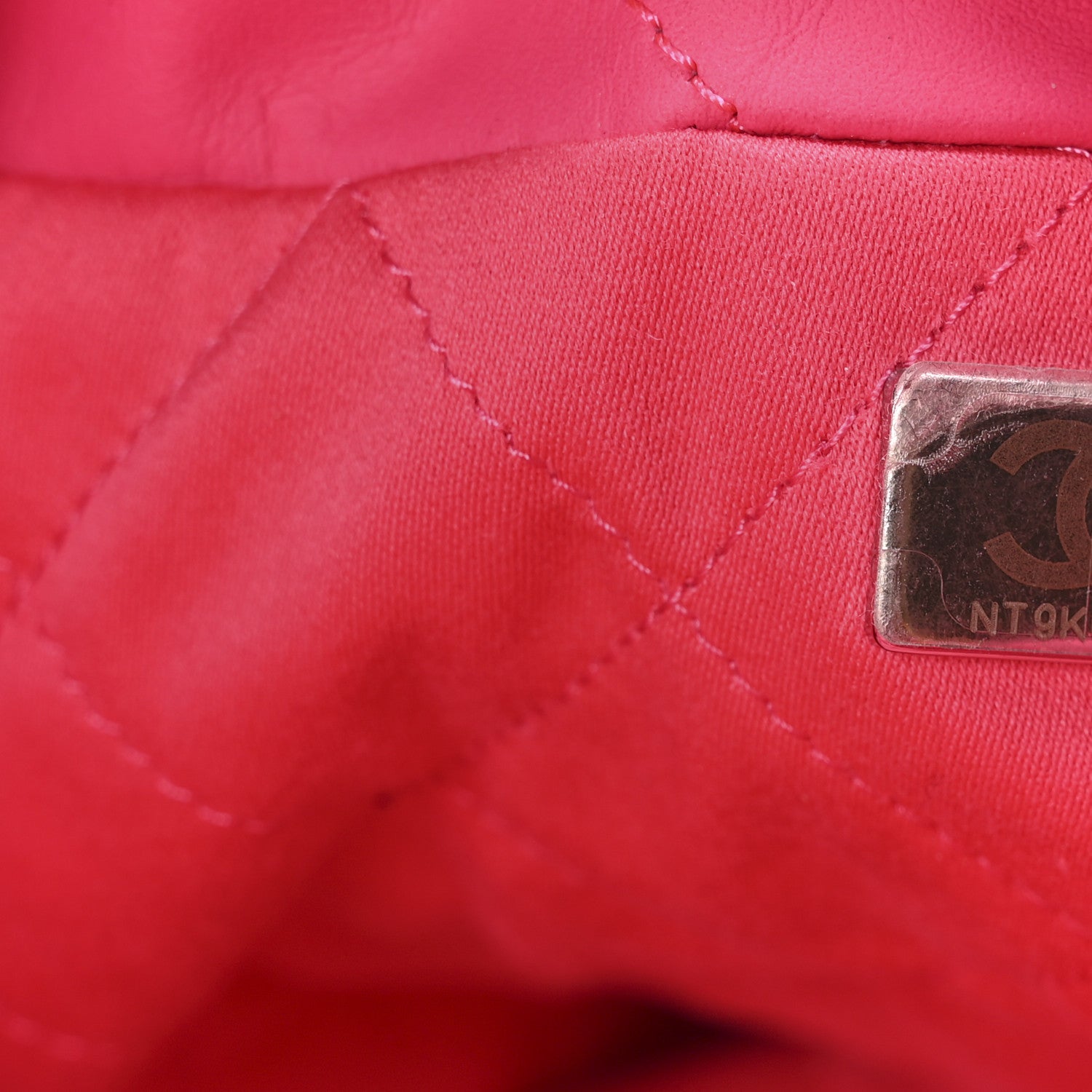 Chanel Matte Calfskin Quilted Monochrome Small Chanel 22 Fuchsia 8 of 11