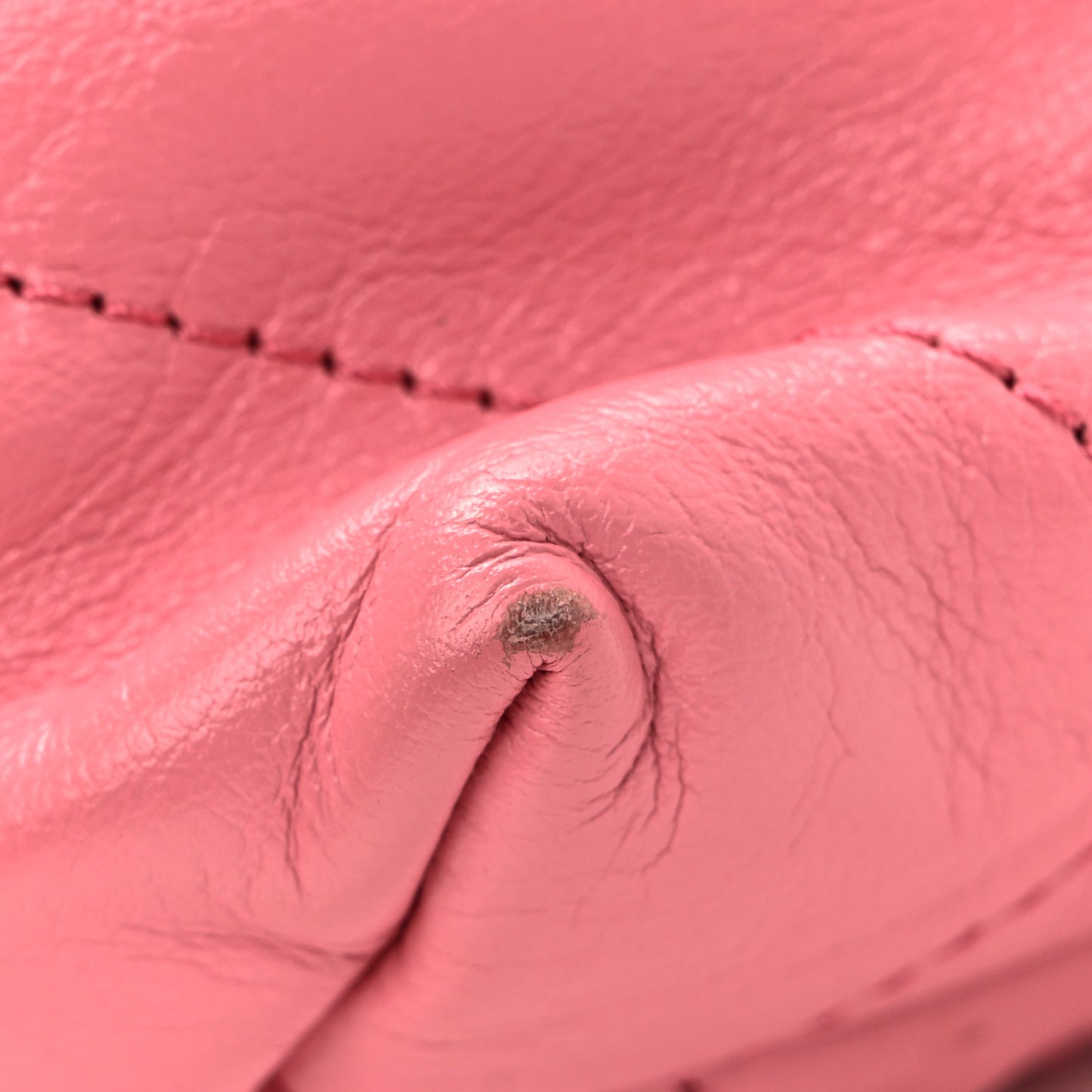 Shiny Calfskin Quilted Mini Chanel 22 Pink