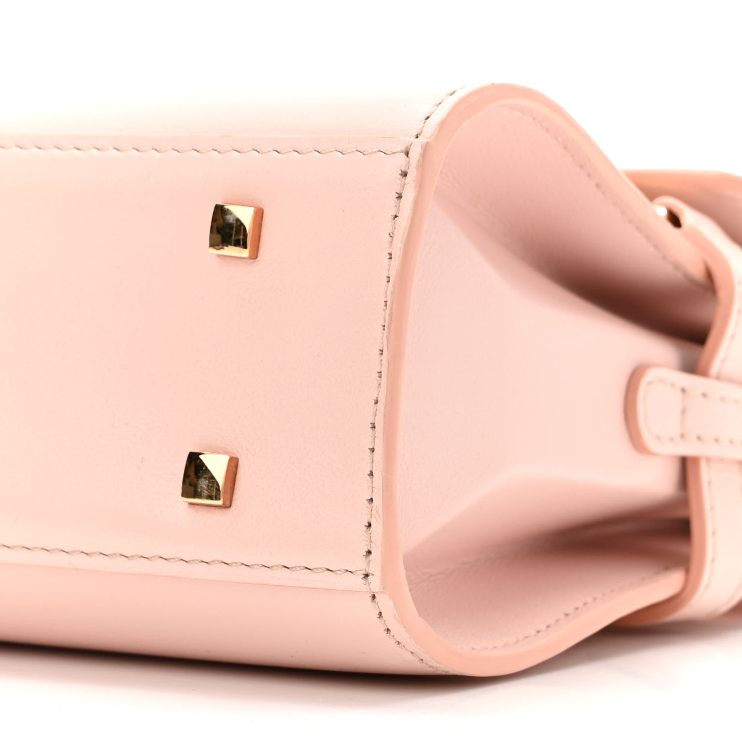 Delvaux Smooth Calfskin Mini Tempete Satchel Nude 10 of 10