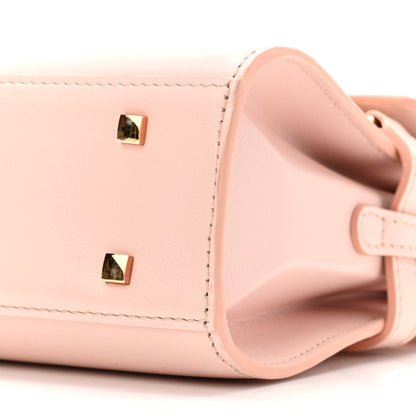 Delvaux Smooth Calfskin Mini Tempete Satchel Nude 10 of 10