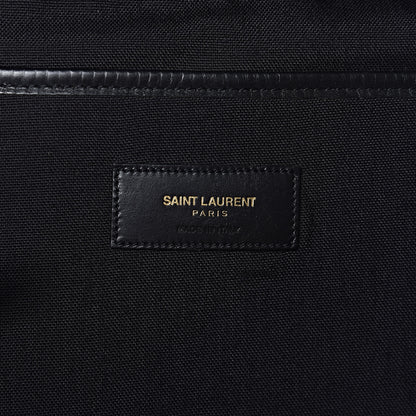 Saint Laurent Velvet City Backpack Black 9 of 13