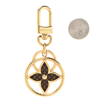 Louis Vuitton Monogram Puzzle Flower Bag Charm Key Holder 2 of 5