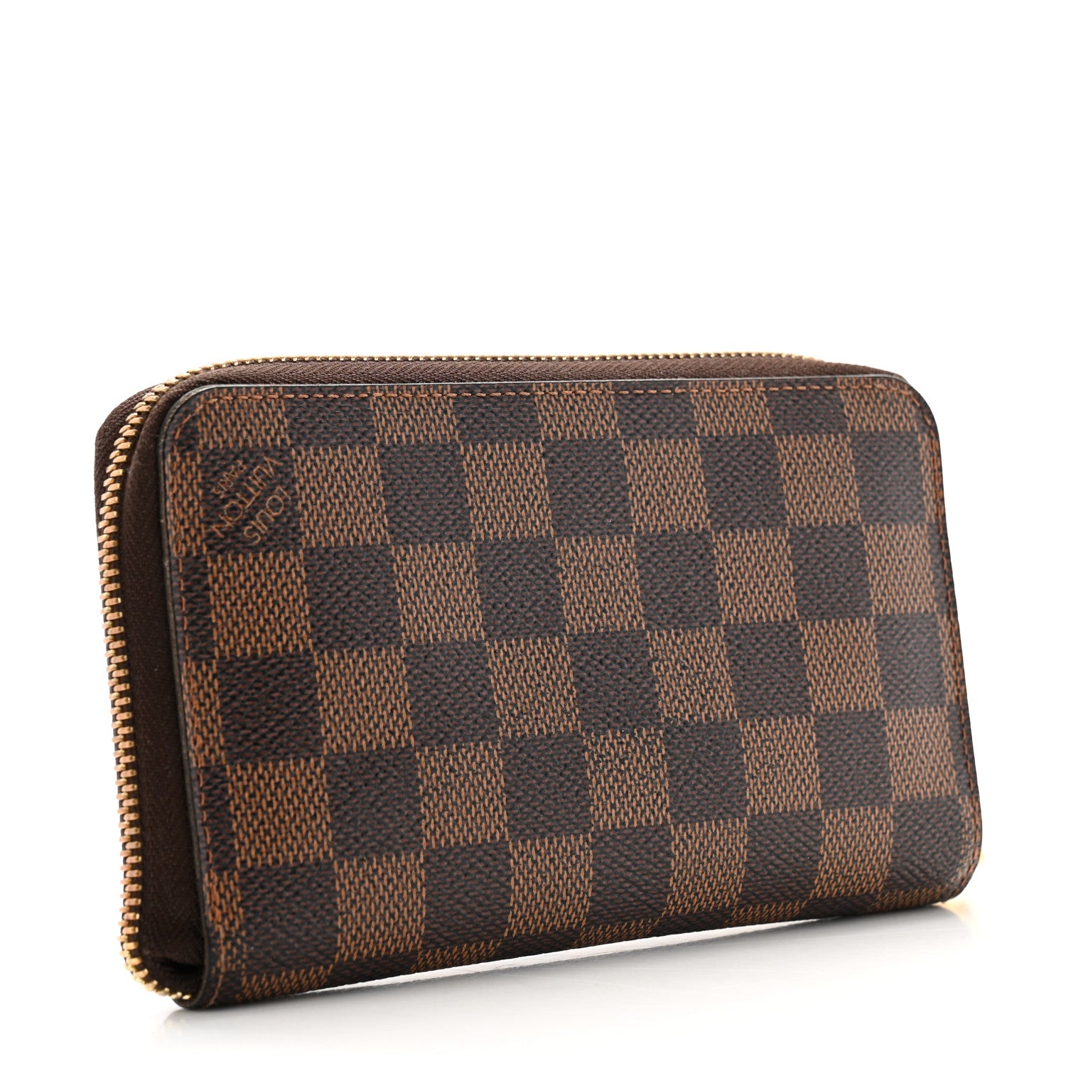 Louis Vuitton Damier Ebene Zippy Compact Wallet 3 of 9