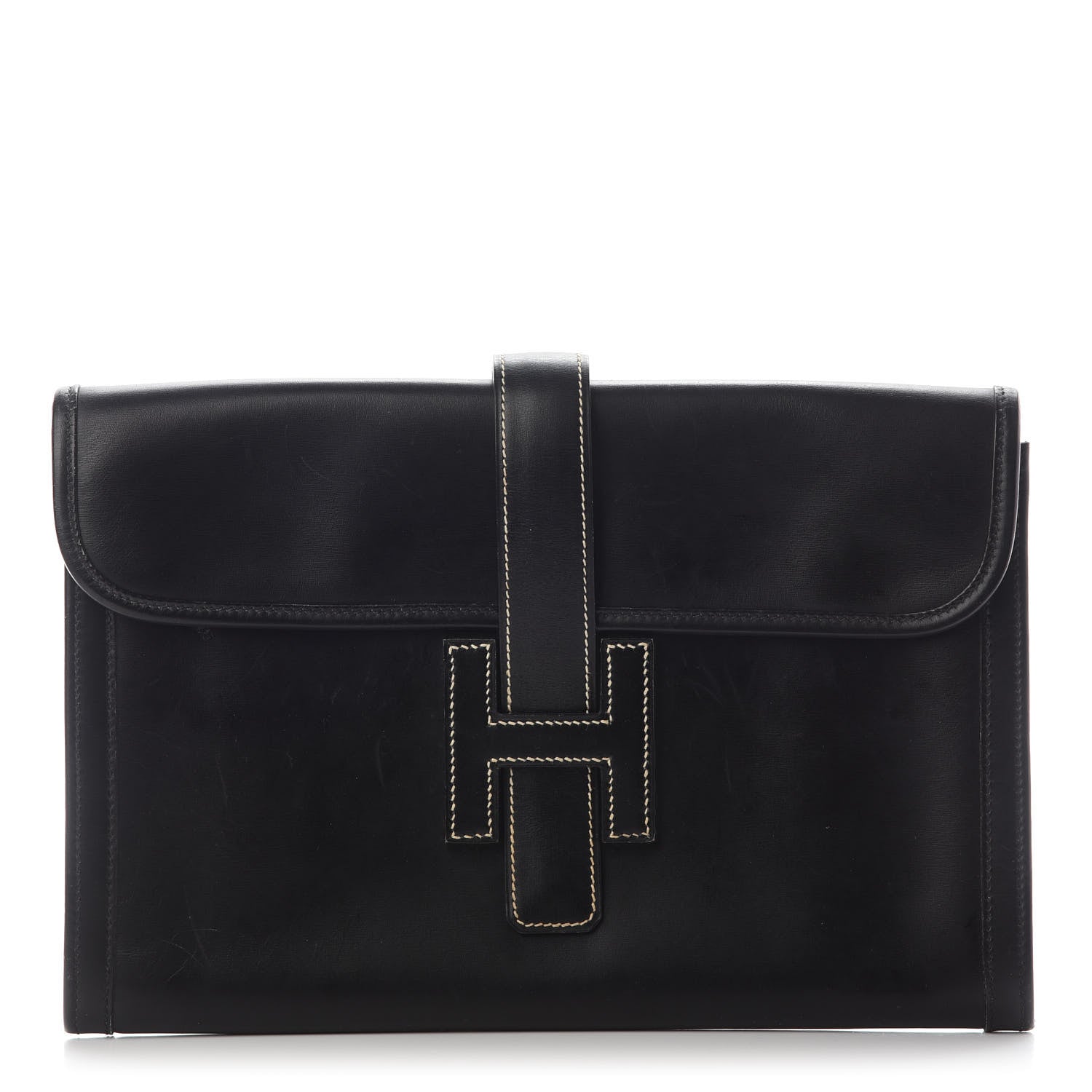 Hermes Box Jige PM Clutch Black 1 of 13