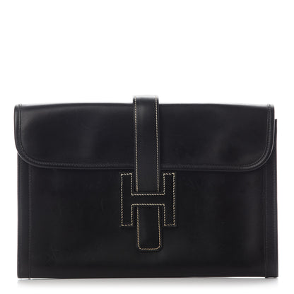Hermes Box Jige PM Clutch Black 1 of 13