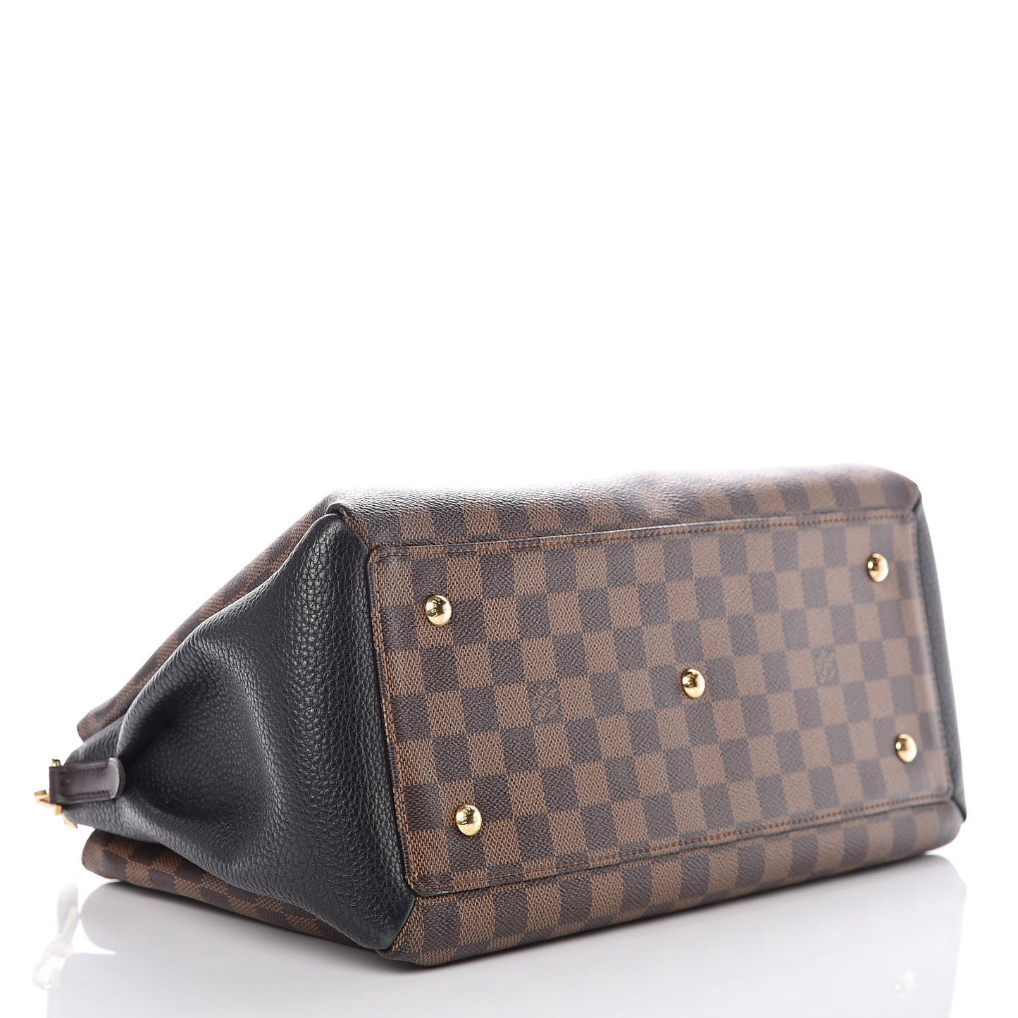 Cuir Taurillon Damier Ebene Normandy Black
