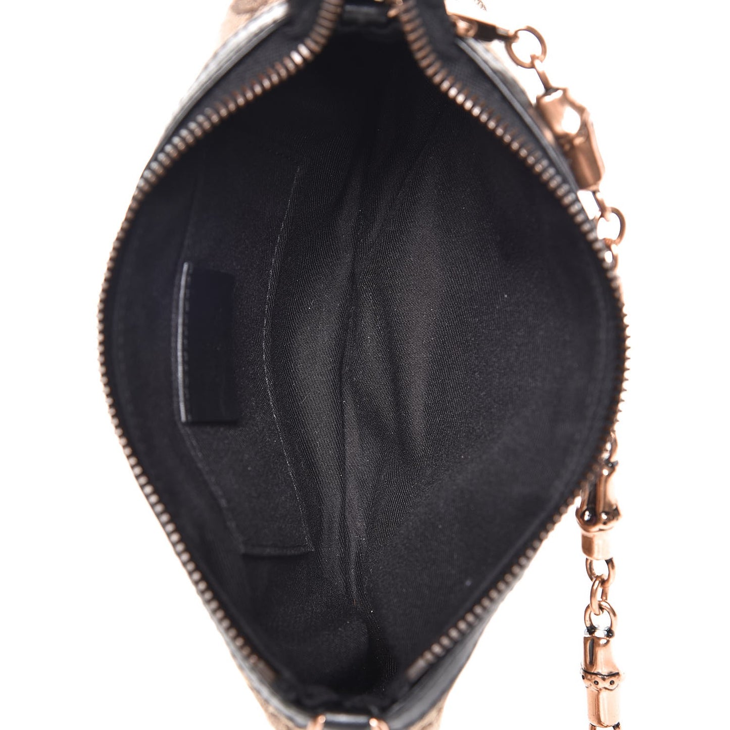 Monogram Web Studded Chain Clutch Purple