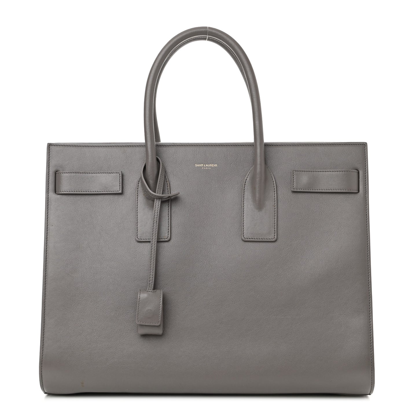 Calfskin Large Sac De Jour Carryall Grey