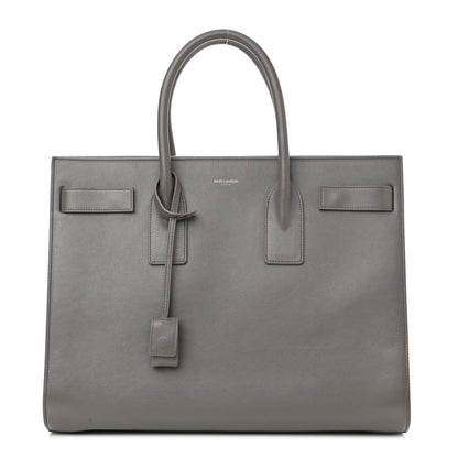 Saint Laurent Calfskin Large Sac De Jour Carryall Grey 1 of 19