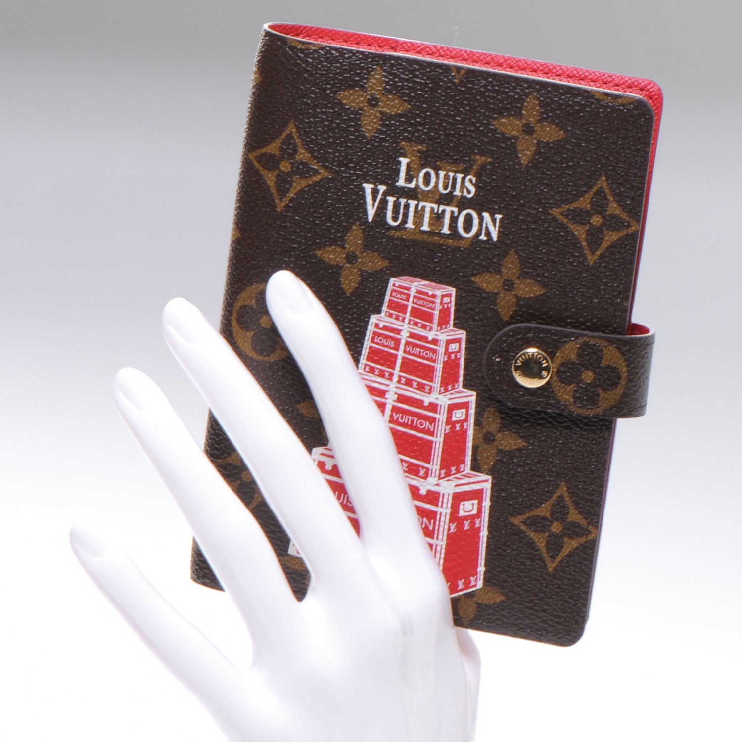 Louis Vuitton Malle Empilees Stacked Trunks Agenda PM 2 of 8