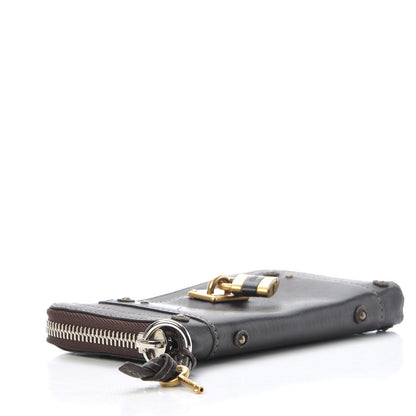 Chloe Calfskin Paddington Zip Around Wallet Brown 4 of 13
