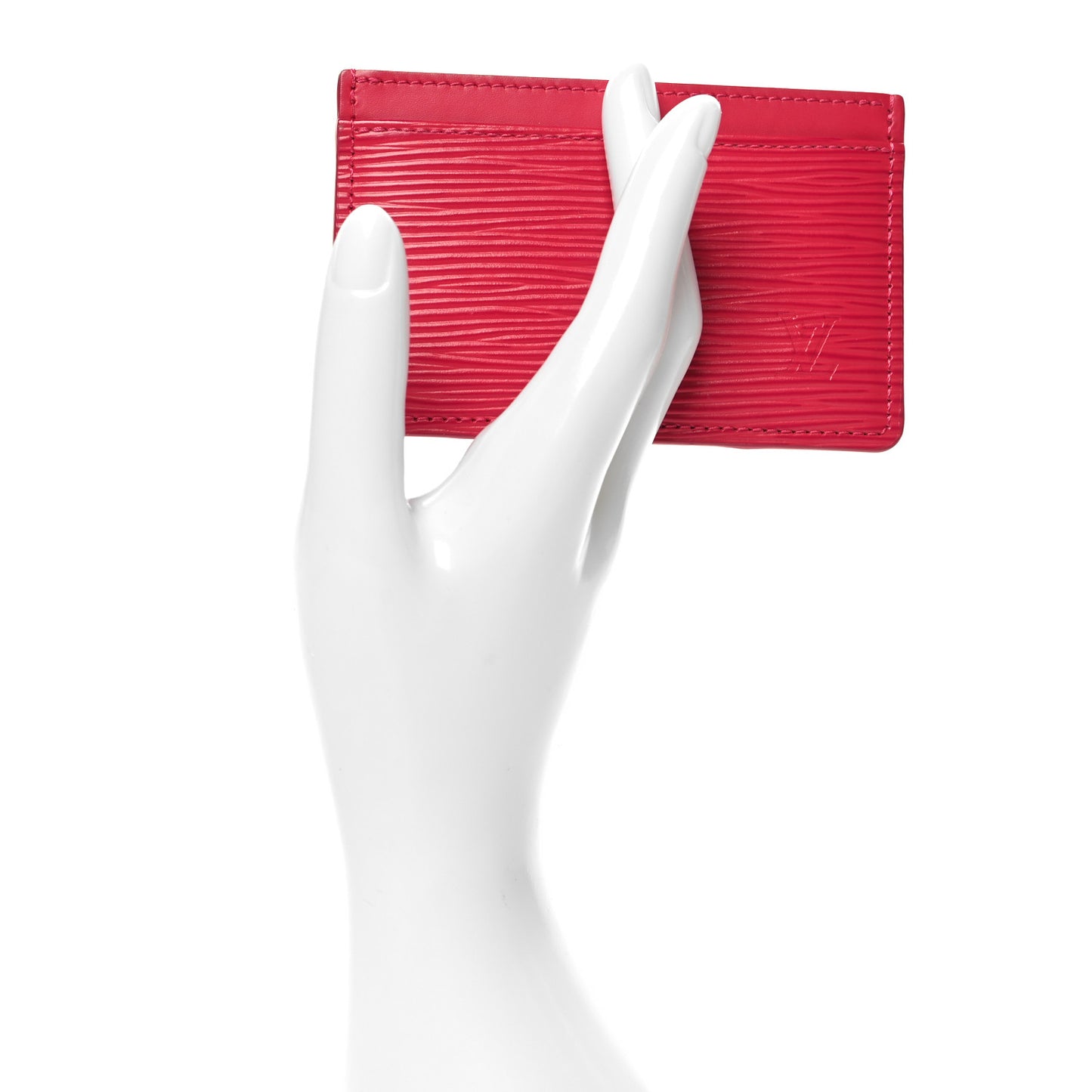 Epi Card Holder Pivoine