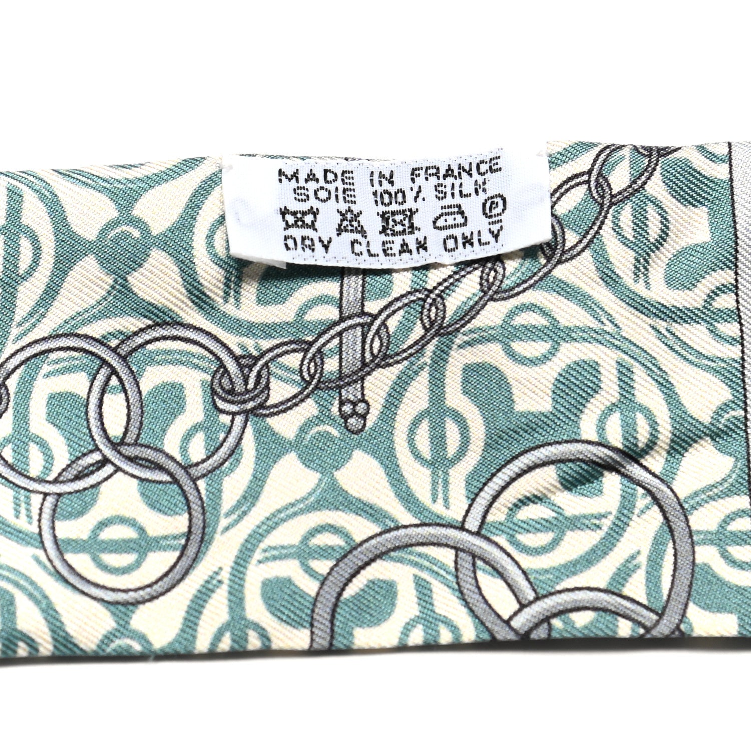 Hermes Silk Mors Et Gourmettes Remix Twilly 4 of 6