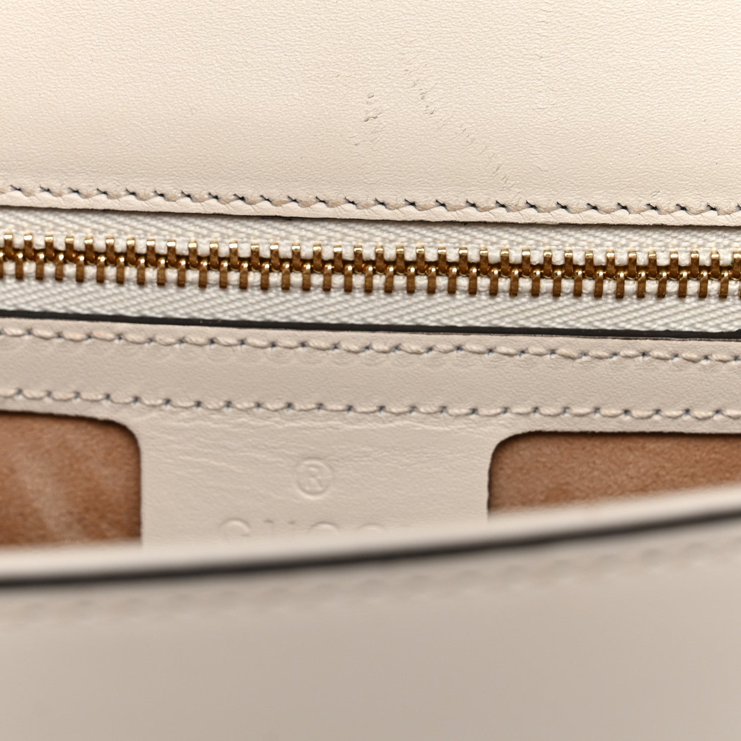 Gucci Calfskin Sylvie Belt Bag Off White 7 of 12
