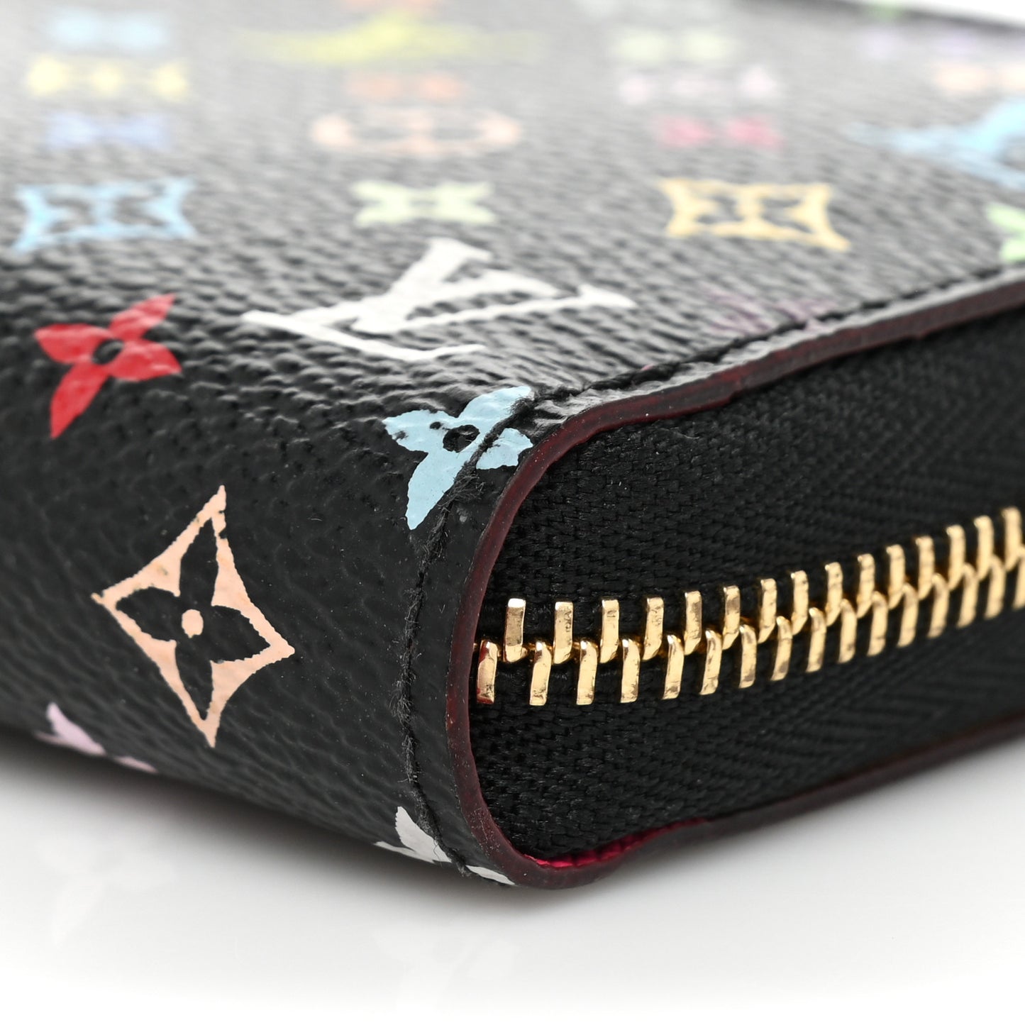 Monogram Multicolor Zippy Coin Purse Black Grenade