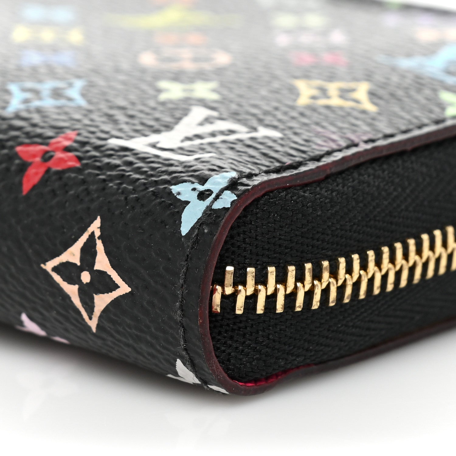 Louis Vuitton Monogram Multicolor Zippy Coin Purse Black Grenade 10 of 12