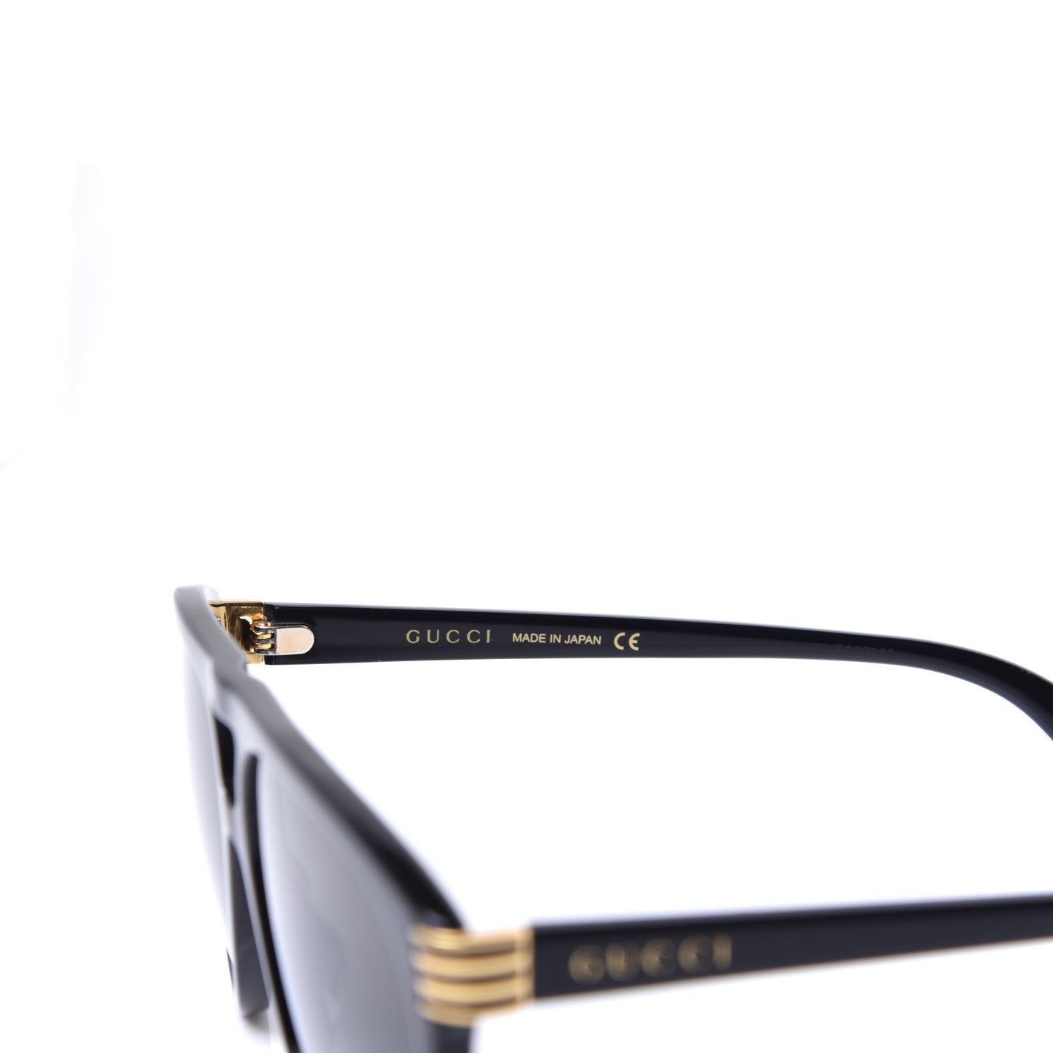 Gucci Acetate Aviator Sunglasses GG0525S Black 5 of 8