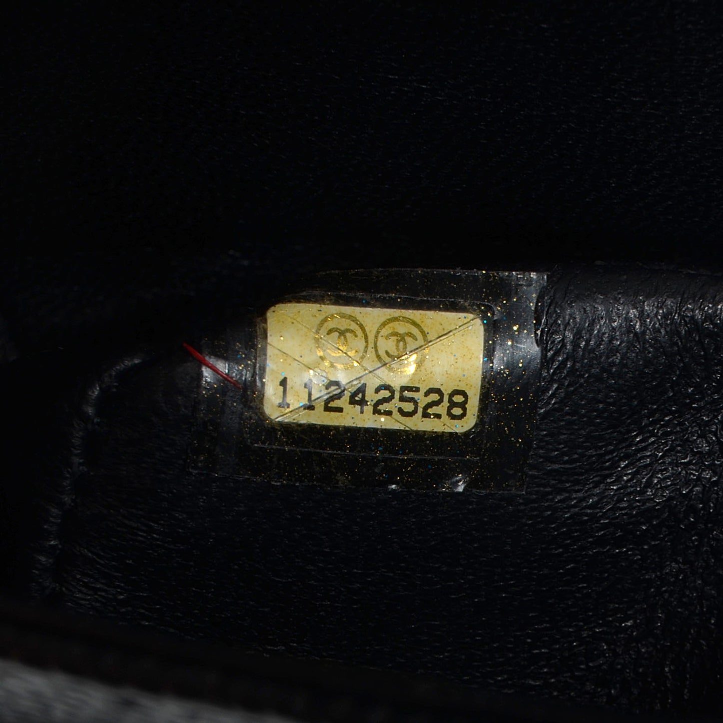 Caviar Quilted Small Double Flap Black